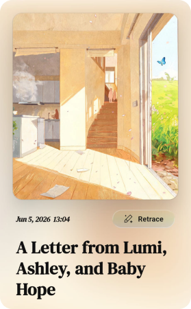 A Spiro letter story card